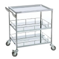 Günstige Krankenhaus Edelstahl Utility Trolley Krankenhaus Medizinische Trolley mit Schubladen Günstige Krankenhaus Edelstahl Utility Trolley Krankenhaus Medizinische Trolley mit Schubladen